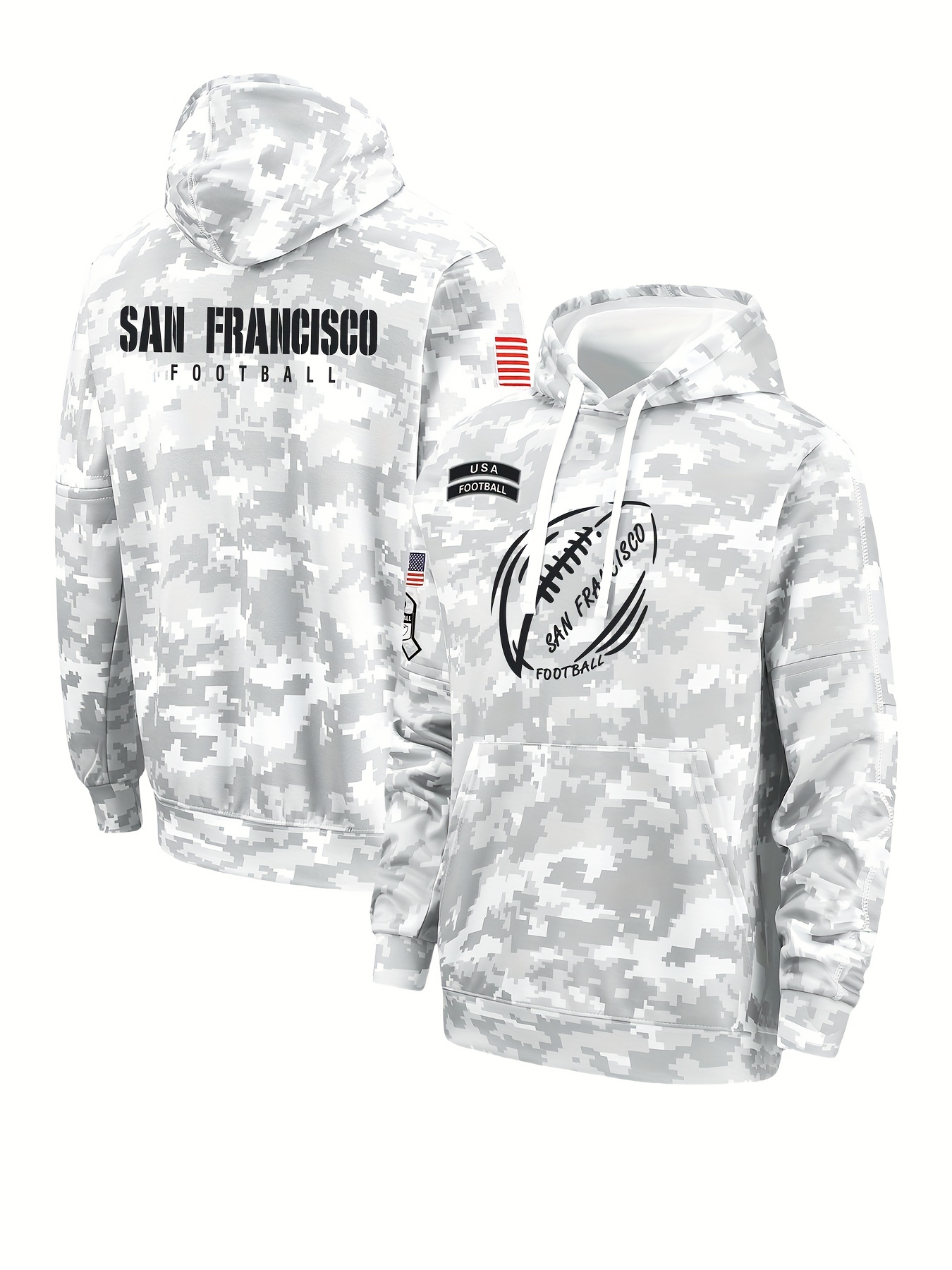 Men 2025 San Francisco 49ers style #4 NFL hoodie